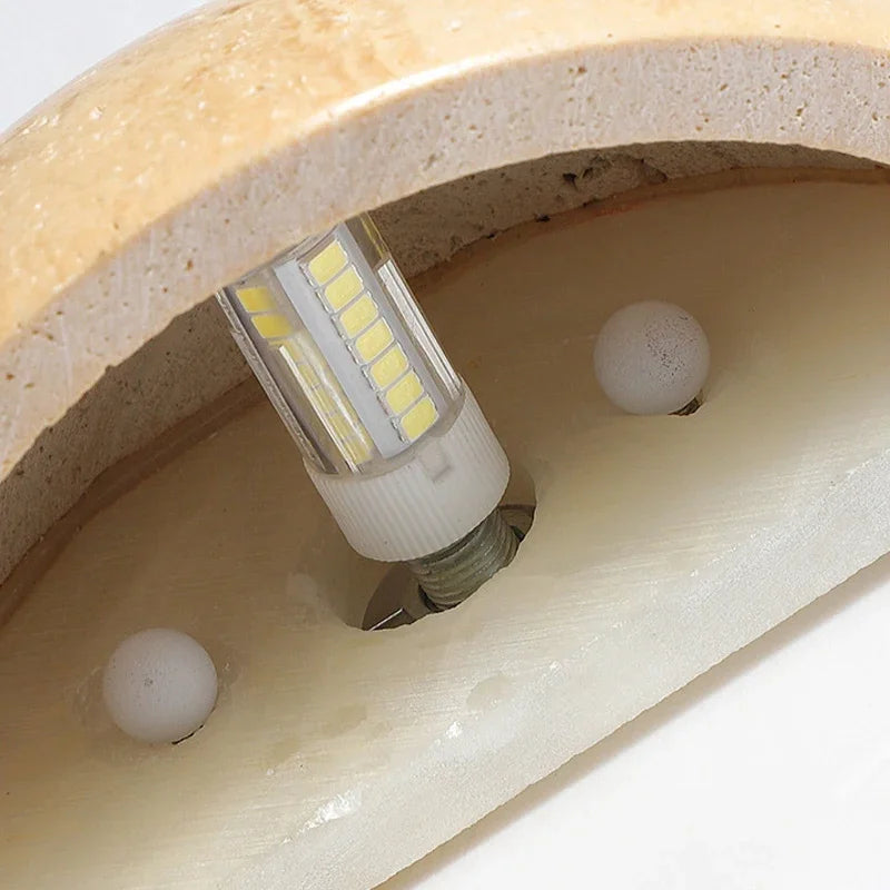 Nordic Design Semi-Circular Wall Light – Elegant Accent for Cozy Ambience 2