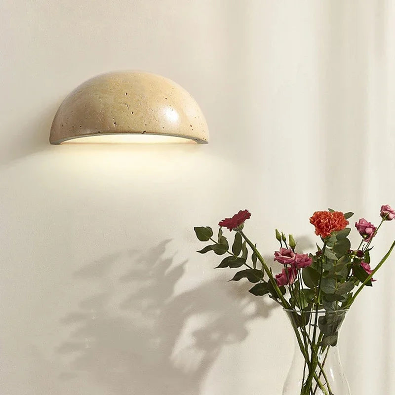 Nordic Design Semi-Circular Wall Light – Elegant Accent for Cozy Ambience 3