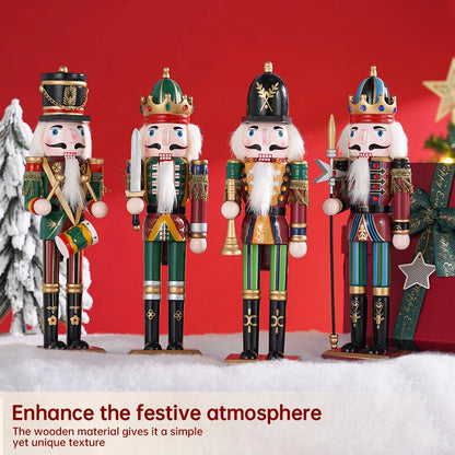Nutcracker Soldier Decoration – Charming Holiday Accent for Festive Spirit 11