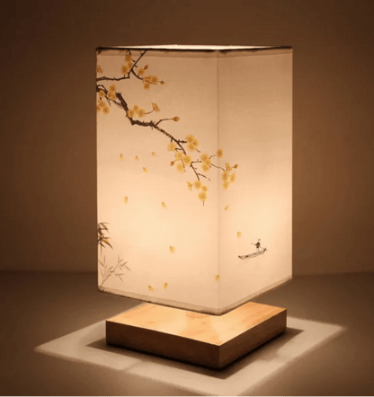 Oriental Flower Table Lamp – Serene Ambiance with Elegant Illumination 6