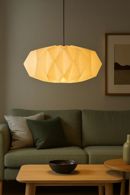 Origami Paper Lampshade – Unique Japanese Craft for Serene Spaces 1