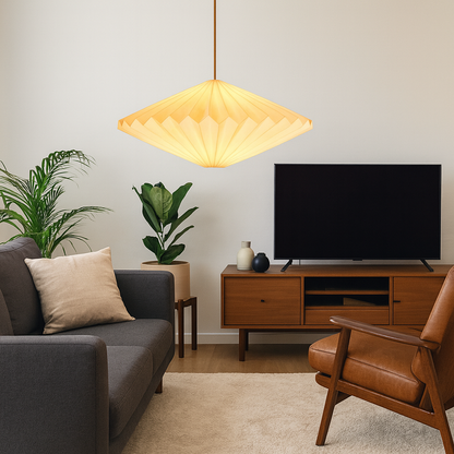 Origami Paper Lampshade – Unique Japanese Craft for Serene Spaces 3