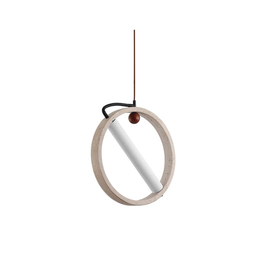 Orvion Pendant Light – Elegant Yellow Travertine Design for Modern Spaces 1