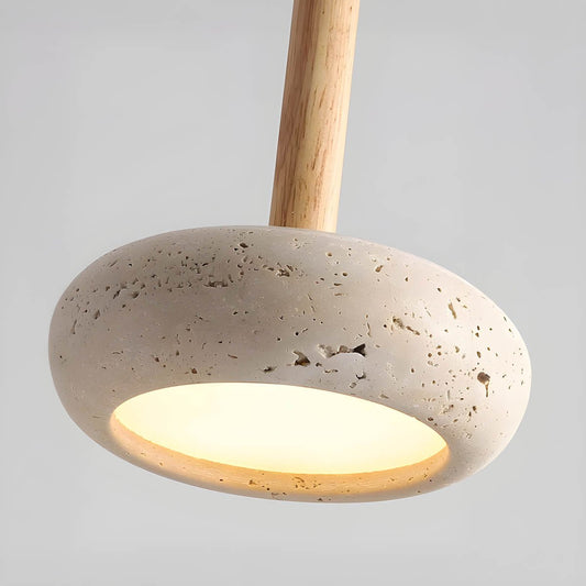 Oslo Wall Sconce Lighting Yellow Travertine – Natural Stone Design for Inviting Atmosphere 1