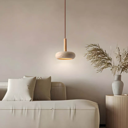 Oslo Wall Sconce Lighting Yellow Travertine – Natural Stone Design for Inviting Atmosphere 6