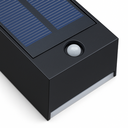 Outdoor Wall Lamp Solar Sconce – Elegant Illumination for Gardens 4