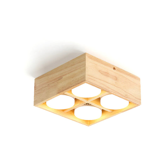 Ozawa Flush Mount Ceiling Light – Modern Aesthetic with Cozy Illumination 1