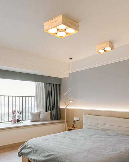 Ozawa Flush Mount Ceiling Light – Modern Aesthetic with Cozy Illumination 8