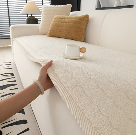 PolyPlush Sofa Cover – Cozy Style with Ultimate Protection 0