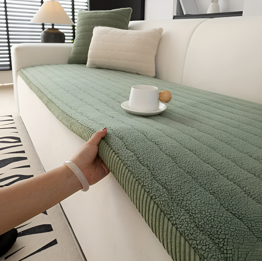 PolyPlush Sofa Cover – Cozy Style with Ultimate Protection 1