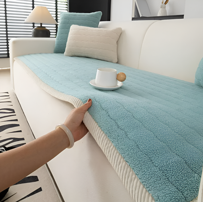 PolyPlush Sofa Cover – Cozy Style with Ultimate Protection 11
