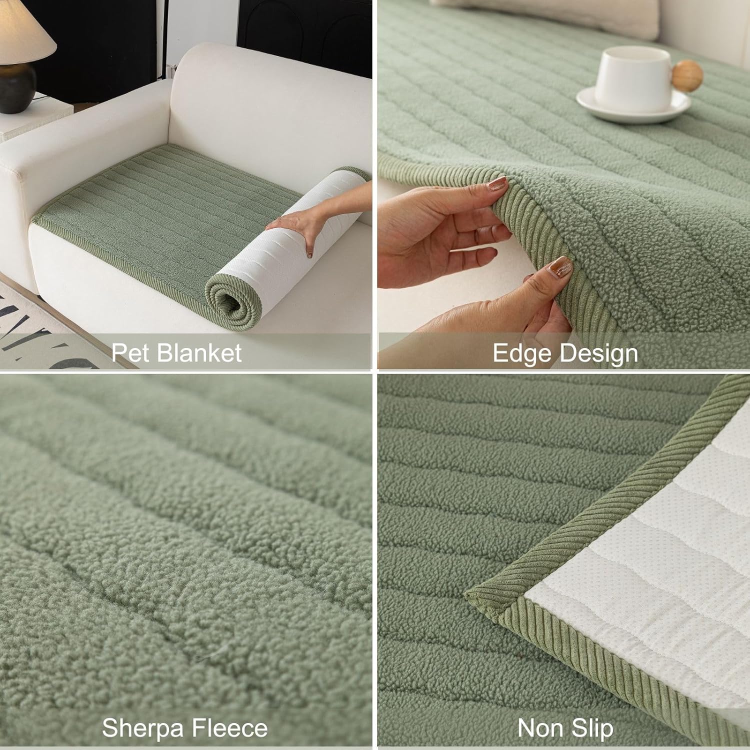 PolyPlush Sofa Cover – Cozy Style with Ultimate Protection 6
