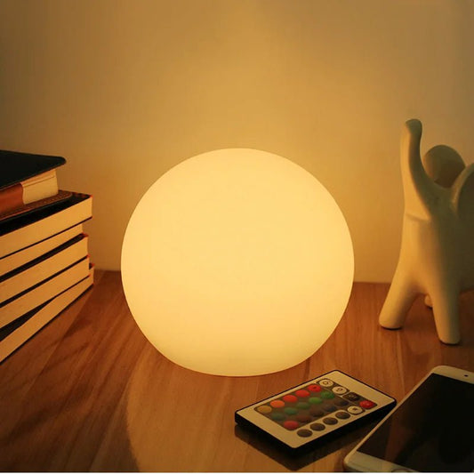 Portable Table Ball Lamp – Stylish Design with 16 Color Options 0