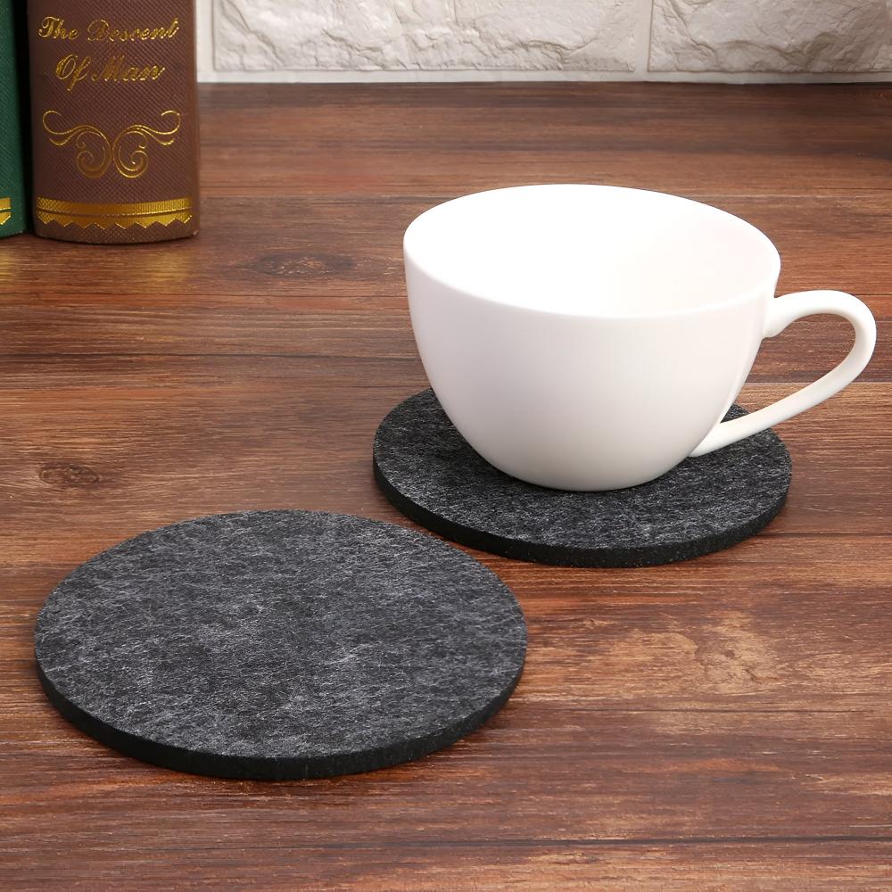 Premium Felt Coaster Set – Elegant Protection for All Surfaces 2