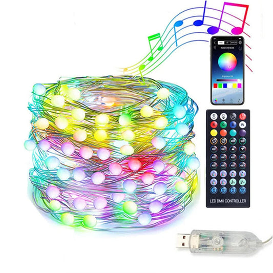 RGB Smart LED Fairy Lights – Enchanting Colors for Magical Evenings 0