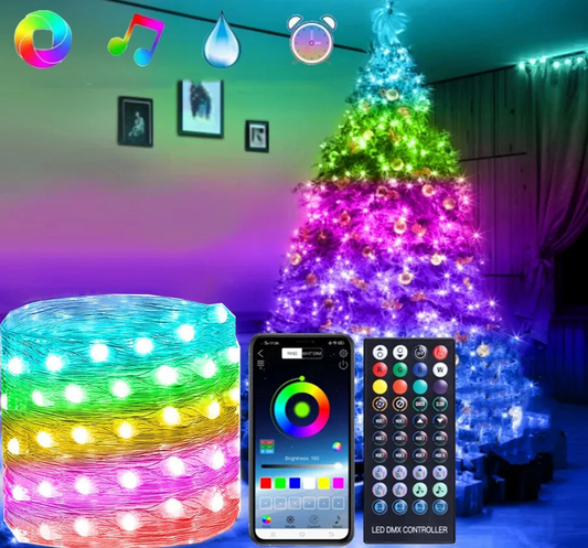 RGB Smart LED Fairy Lights – Enchanting Colors for Magical Evenings 1