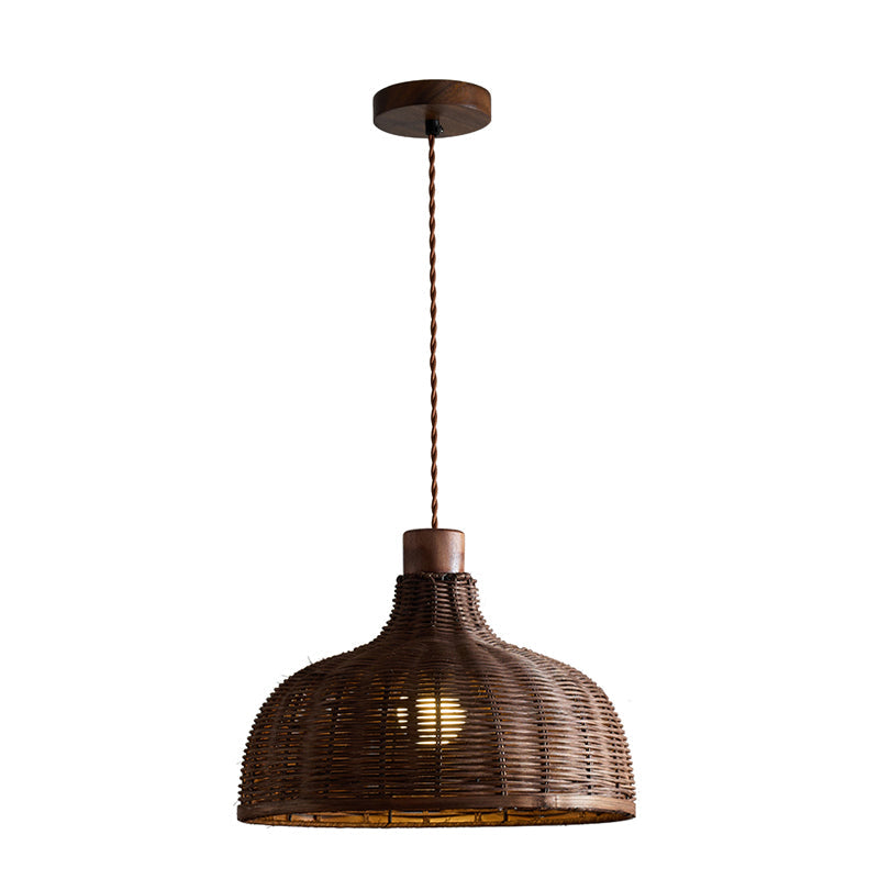 Rasa Rattan Pendant Light – Elegant Warm Glow for Contemporary Spaces 9