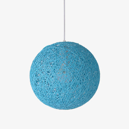 Rattan Pendant Light Hanging Ball – Unique Design for Cozy Atmosphere 13