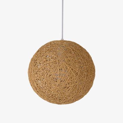 Rattan Pendant Light Hanging Ball – Unique Design for Cozy Atmosphere 14