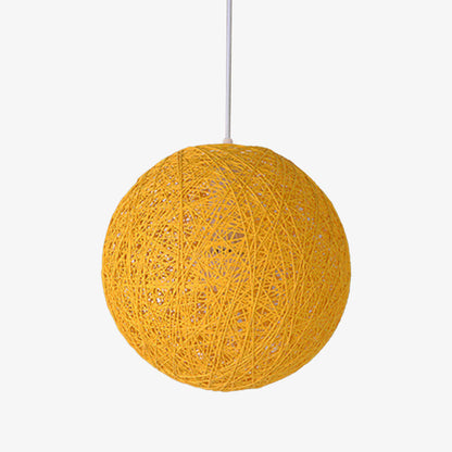 Rattan Pendant Light Hanging Ball – Unique Design for Cozy Atmosphere 4