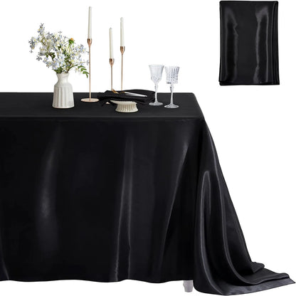 Rectangular Satin Tablecloth – Elevate Your Event Decor 5