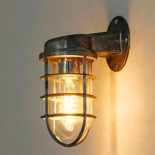 Retro Industrial Waterproof Wall Lamp – Elegant Lighting for Outdoor Areas 1