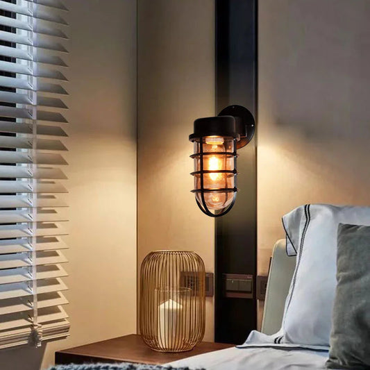 Retro Industrial Waterproof Wall Lamp – Elegant Lighting for Outdoor Areas 4