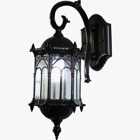 Retro Outdoor Wall Lamp – Elegant Illumination for Garden Areas 5