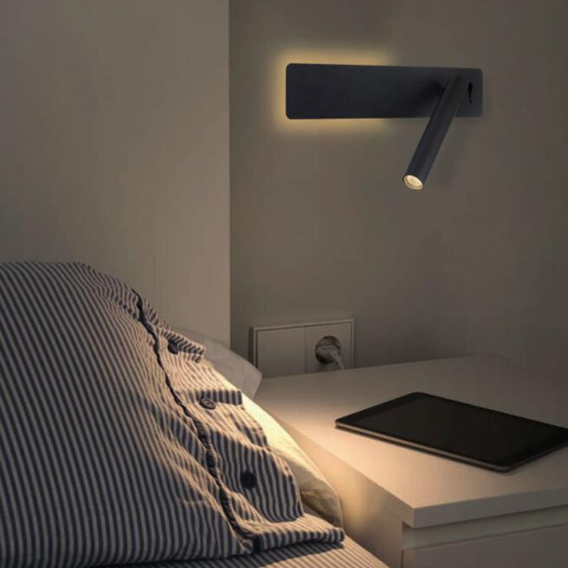 Rotatable LED Reading Wall Lamp – Personalized Lighting for Cozy Spaces 3