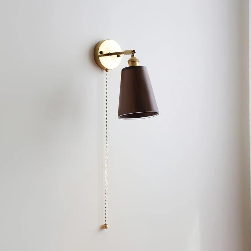 Rotatable Wood Wall Lamp – Elegant Design for Modern Spaces 10