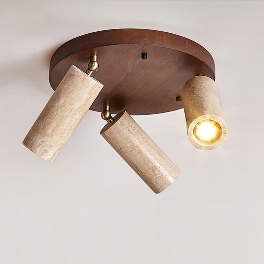 Sandia Ceiling Light Fixture – Sculptural Design with Earthy Appeal 0