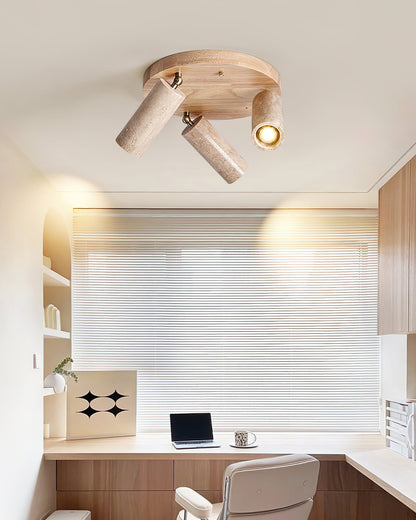 Sandia Ceiling Light Fixture – Sculptural Design with Earthy Appeal 6