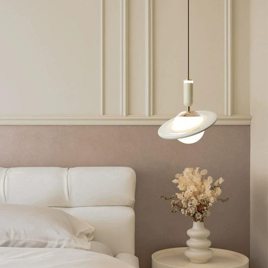 Saturn Bauhaus LED Pendant Lamp – Sleek Design with Warm Glow 0