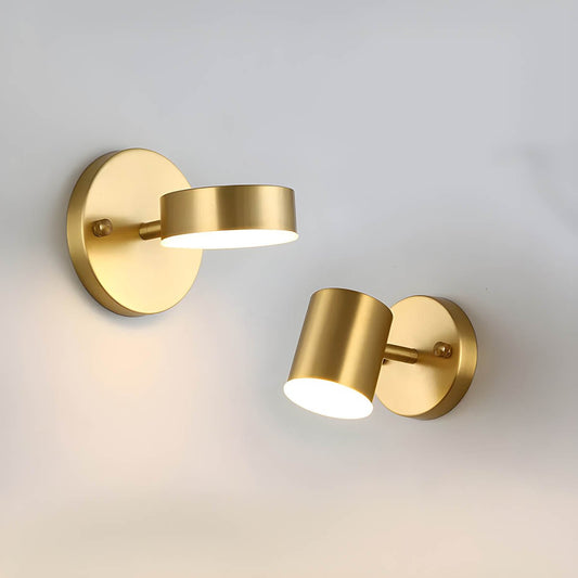 Scandinavian Copper LED Wall Sconce – Stylish Illumination for Modern Spaces 1