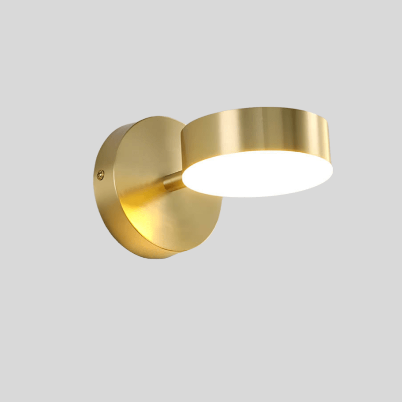 Scandinavian Copper LED Wall Sconce – Stylish Illumination for Modern Spaces 8