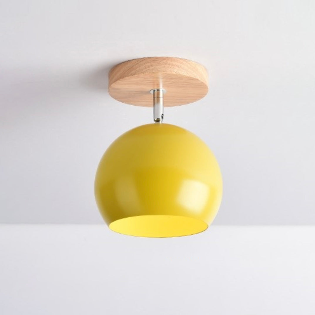 Scandinavian Wooden Ceiling Light Fixture – Elegant Design with Adjustable Glow 3