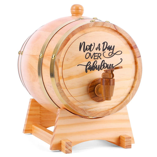 Schnapz Whiskey Barrel with Stand and Tap – Elegant Solution for Spirits Dispensing 1