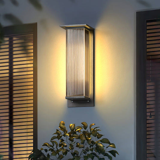 Serano Box Outdoor Wall Lamp – Elegant Design for Modern Spaces 0