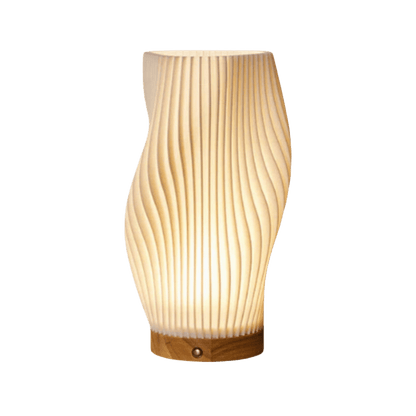 Serene Wavecrest Floor Lamp – Calming Ambiance with Elegant Design 1