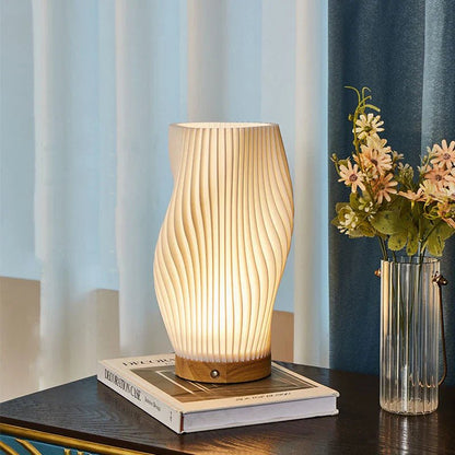 Serene Wavecrest Floor Lamp – Calming Ambiance with Elegant Design 4