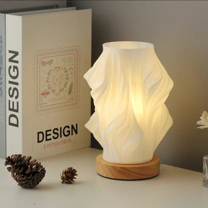 Serene Wavecrest Floor Lamp – Calming Ambiance with Elegant Design 5