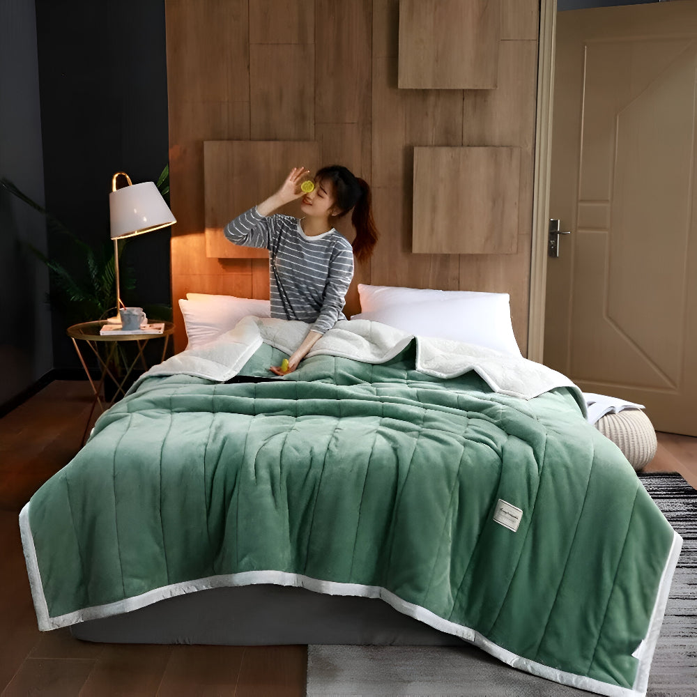 Sherpa Fleece Throw Blanket – Unmatched Softness For All Seasons 4