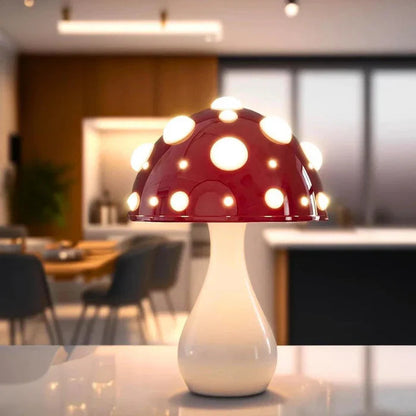 Shrumlight Table Lamp Mushroom Design – Cozy Warm Glow for Your Space 0
