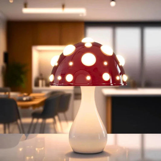 Shrumlight Table Lamp Mushroom Design – Cozy Warm Glow for Your Space 0
