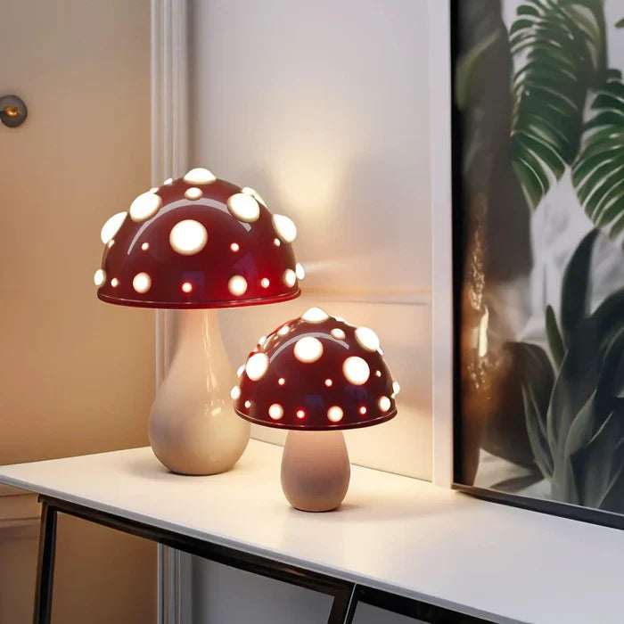 Shrumlight Table Lamp Mushroom Design – Cozy Warm Glow for Your Space 3