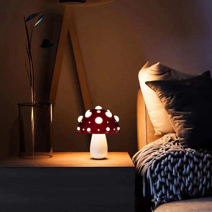 Shrumlight Table Lamp Mushroom Design – Cozy Warm Glow for Your Space 4