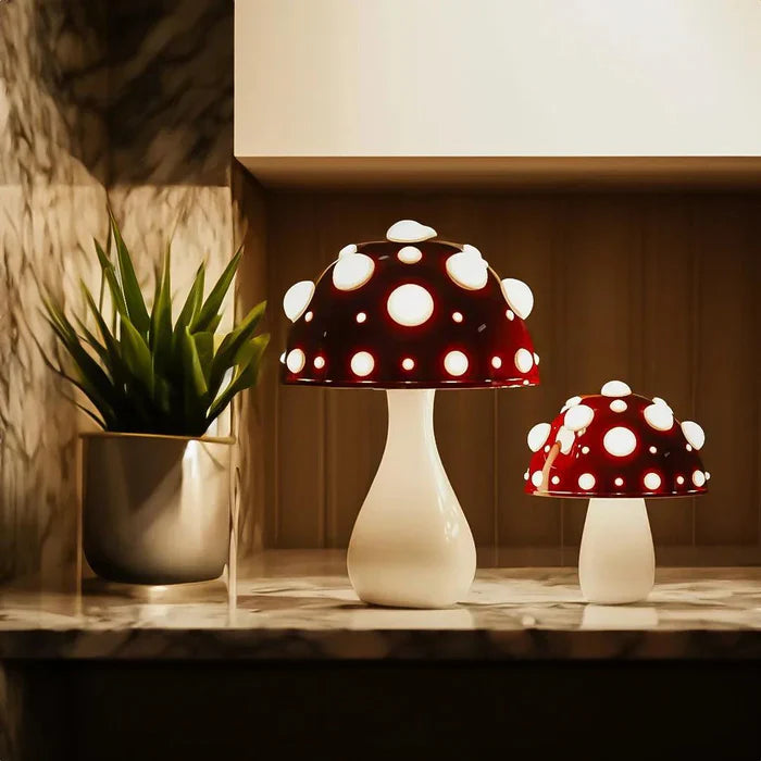 Shrumlight Table Lamp Mushroom Design – Cozy Warm Glow for Your Space 5
