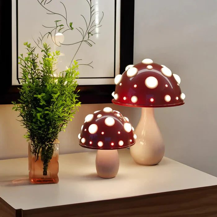 Shrumlight Table Lamp Mushroom Design – Cozy Warm Glow for Your Space 6