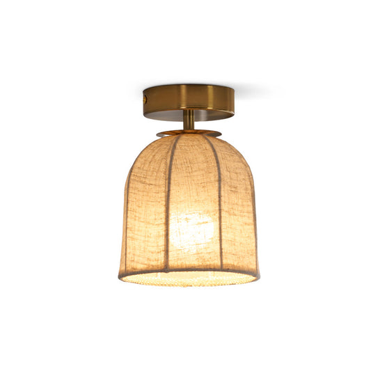 Sienna Linen Ceiling Lamp – Cozy Atmosphere with Elegant Glow 0