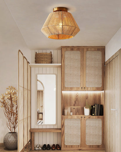 Sierra Ceiling Light Fixture – Artisanal Elegance with Unique Design 2
